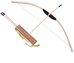 Photo 1 of ICNBUYS Kids Bow Arrow and Wood Quiver Set 3 Safe Arrows Traditional Handmade Bamboo Kids Toy Gifts
*** NO HOLDER****