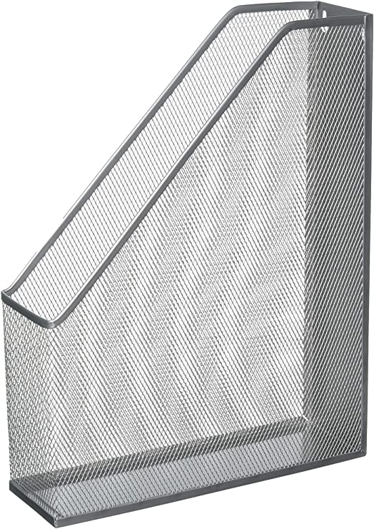 Photo 1 of YBM Home Steel Mesh Wall Magazine File Holder for Home & Office Organization, 