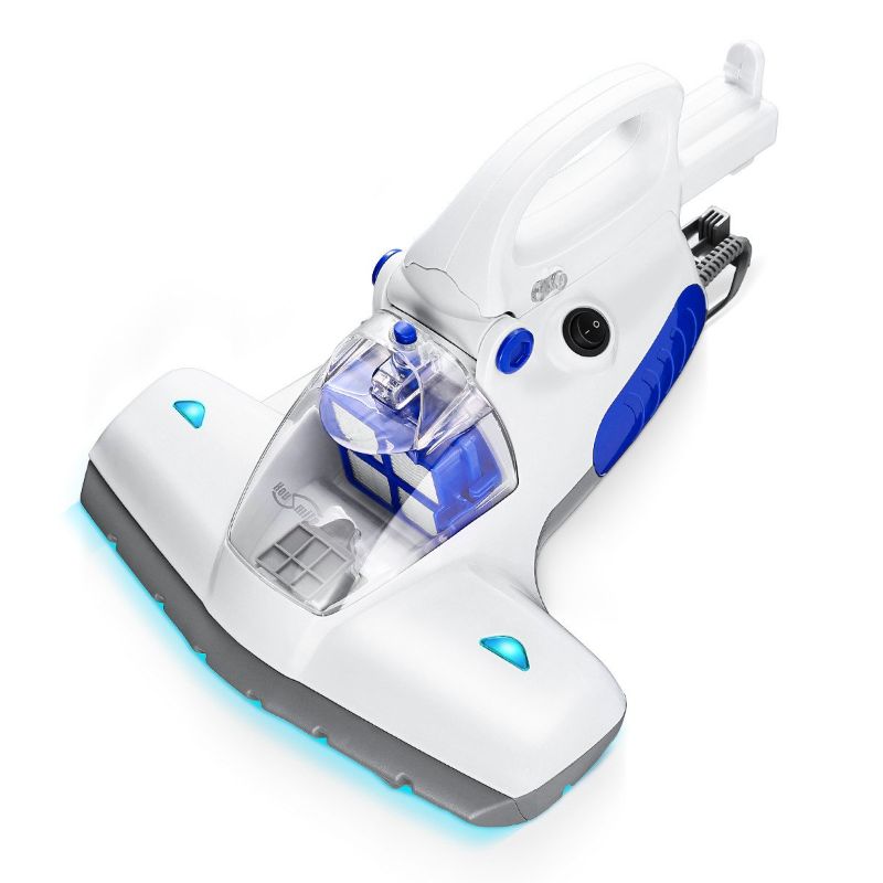 Photo 1 of ***PARTS ONLY*** Housmile Bed Vacuum Cleaner Upgraded 836 UV Vacuum Cleaner with 12Kpa Powerful Suction and Concealed Telescopic Handle Effectively Clean up Mattresses Pillows Curtains Sofas White