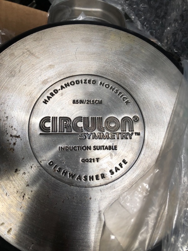 Photo 1 of Circulon Symmetry Hard Anodized Nonstick Cookware Pots and Pa