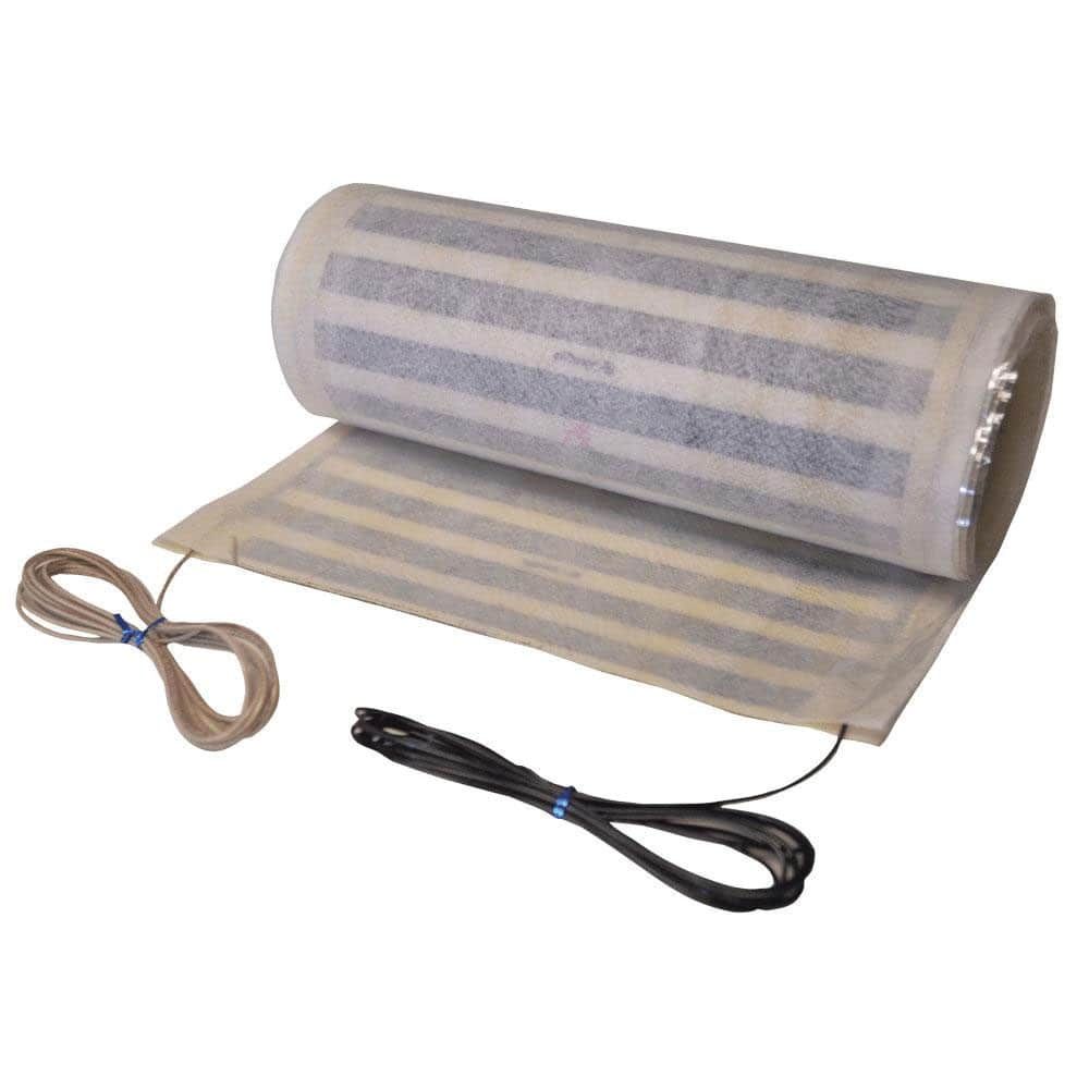 Photo 1 of 10 ft. x 18 in. 120-Volt Peel and Stick Radiant Floor Heating Mat for Tile and Glue-Down Floors (Covers 15 sq. ft.)
