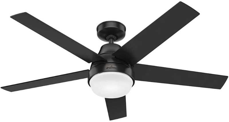 Photo 1 of **incomplete**
Aerodyne 52 in. Indoor Matte Black Smart Ceiling Fan with Light Kit and Remote Control
