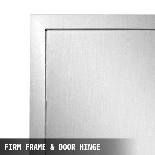 Photo 1 of **INCOMPLETE**
VEVOR BBQ Access Door 14 x 20 inch Vertical Outdoor Kitchen Door Left Hinged Stainless Steel Access Door for Outdoor Kitchen
