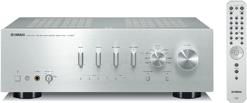 Photo 1 of Yamaha A-S801SL Natural Sound Integrated Stereo Amplifier (Silver)
