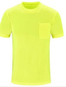 Photo 1 of A-SAFETY High Vis Safety T-Shirt, Long Sleev Breathable Shirt Cooler High Visibility Shirt 2XL, AND PINK SHIRT SMALL Cooler High Visibility Shirt
