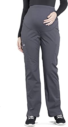 Photo 1 of Cherokee Workwear Professionals Maternity Women Scrubs Pant Straight Leg WW220 (XS)
