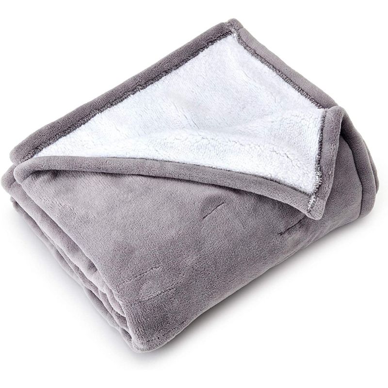 Photo 1 of Eddie Bauer Wi-Fi Smart Throw, Alexa-Enabled - Gray 50 x 60 in