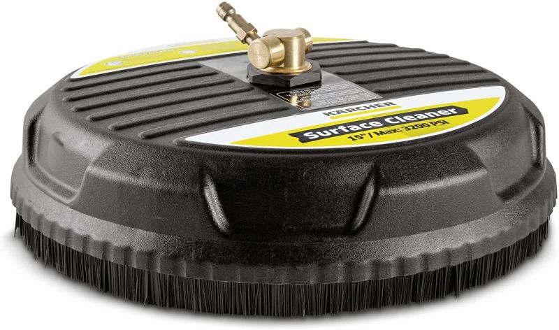 Photo 1 of (Used) Karcher Universal 15" Surface Cleaner Attachment for Gas Power Pressure Washers Rated up to 3200 PSI - 1/4" Quick-Connect
