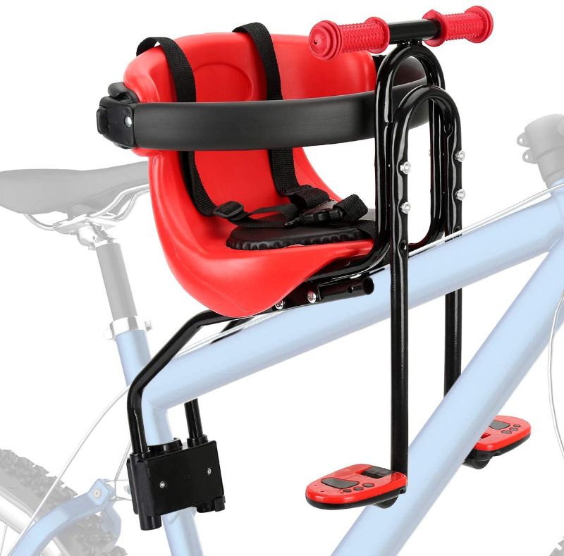 Photo 1 of FORTOP Bicycle Baby Kids Child Front Mount Seat USA Safely Carrier with Handrail
