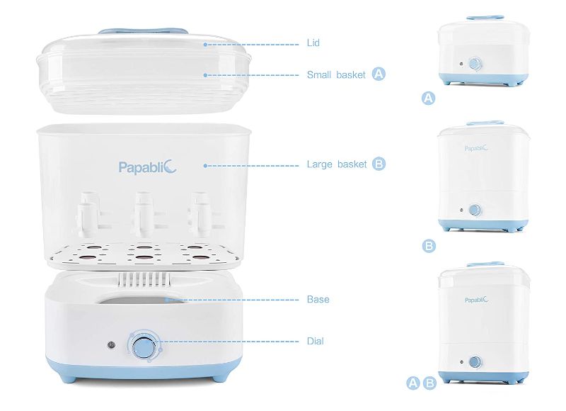 Photo 2 of Papablic Baby Bottle Electric Steam Sterilizer and Dryer
