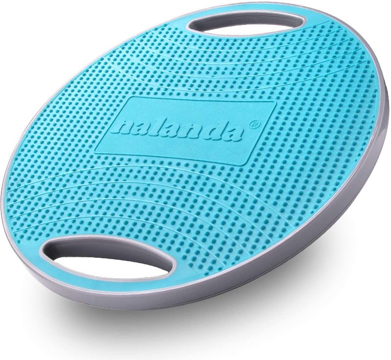 Photo 1 of NALANDA Wobble Balance Board, Core Trainer for Balance Training and Exercising, Healthy Material Non-Skid TPE Bump Surface, Stability Board for Kids and Adults
