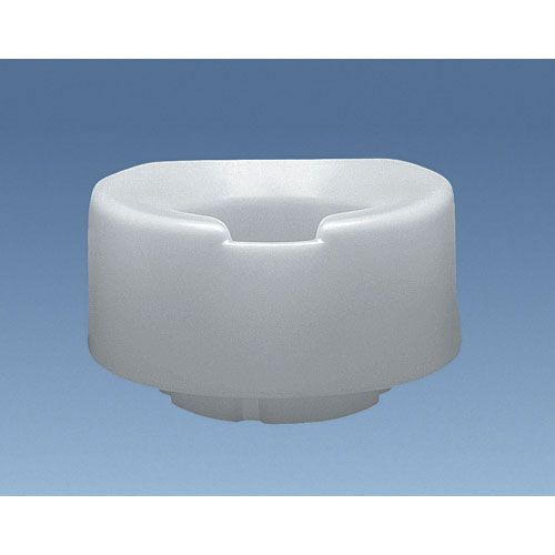 Photo 1 of Contoured Elevated Toilet Seat, Elongated W/bolt-down Bracket, 6"
