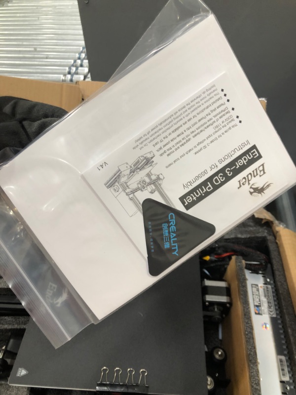 Photo 1 of Comgrow Official Creality Ender 3 3D Printer Fully Open Source with Resume Printing Function DIY 3D Printers Printing Size 220x220x250mm
