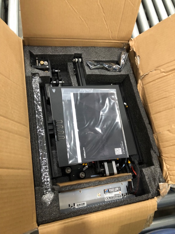 Photo 1 of Comgrow Official Creality Ender 3 3D Printer Fully Open Source with Resume Printing Function DIY 3D Printers Printing Size 220x220x250mm
