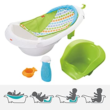 Photo 1 of Fisher-Price 4-in-1 Sling 'n Seat Tub, Multicolor
