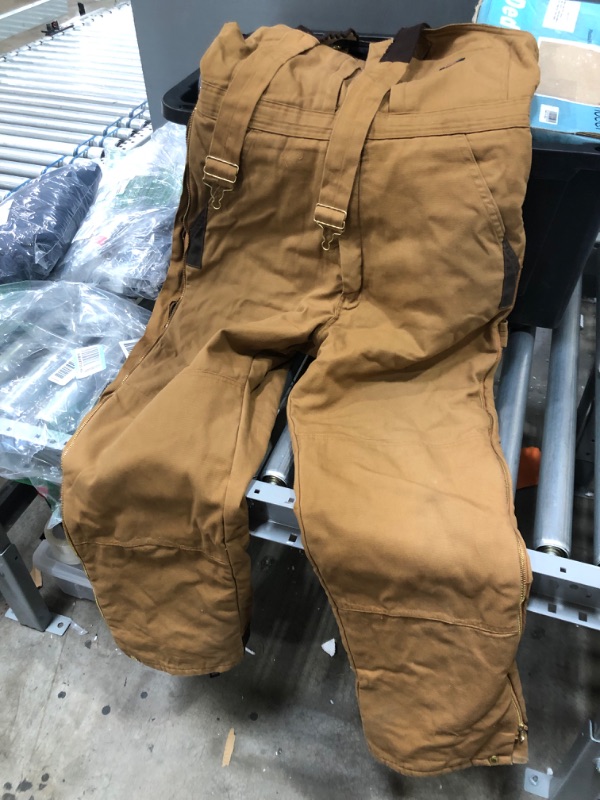 Photo 2 of Dickies Duck Insulated Bib Overalls, Large Tall
