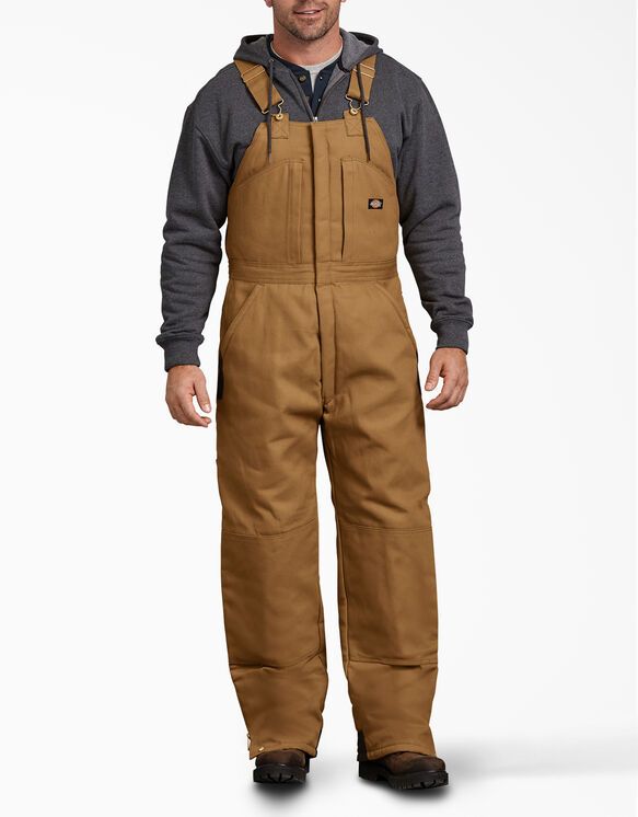 Photo 1 of Dickies Duck Insulated Bib Overalls, Large Tall
