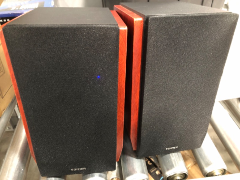 Photo 3 of Edifier R1700BTs Active Bluetooth Bookshelf Speakers - 2.0 Wireless Near Field Studio Monitor Speaker - 66w RMS with Subwoofer Line Out