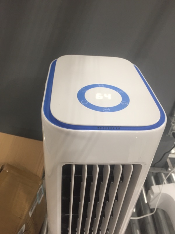 Photo 2 of **PARTS ONLY**
Evaporative Air Cooler Tower Fan - Sunday Living Air Cooling Humidifier Fan with 1.3 Gallon Water Tank, Loud Noise