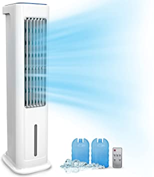 Photo 1 of **PARTSMONLY**
Evaporative Air Cooler Tower Fan - Sunday Living Air Cooling Humidifier Fan with 1.3 Gallon Water Tank, Loud Noise