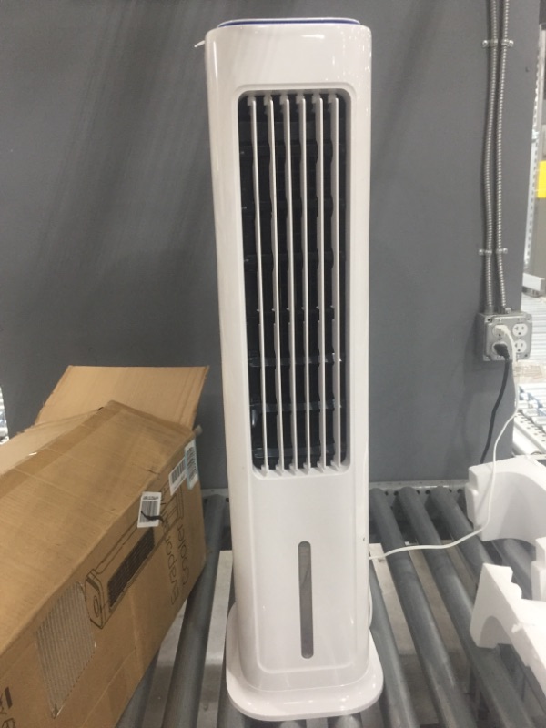 Photo 3 of **PARTS ONLY**
Evaporative Air Cooler Tower Fan - Sunday Living Air Cooling Humidifier Fan with 1.3 Gallon Water Tank, Loud Noise