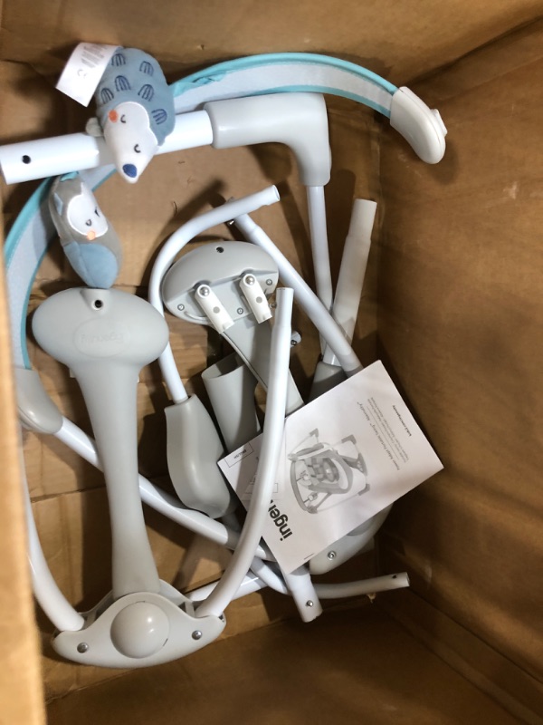 Photo 1 of Ingenuity Compact Lightweight Portable Baby Swing with Music, Nature Sounds