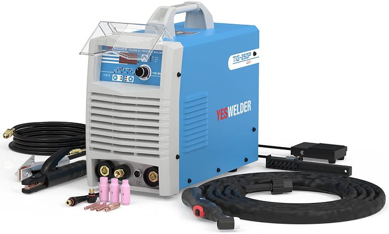 Photo 1 of YESWELDER 220V TIG Welder, 250 Amp DC Pulsed TIG Welding Machine with HF Start
