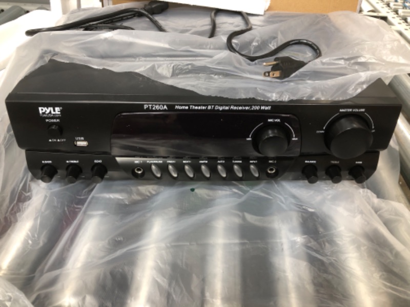 Photo 2 of Pyle Home PT260A 200-Watt Digital Stereo Receiver
