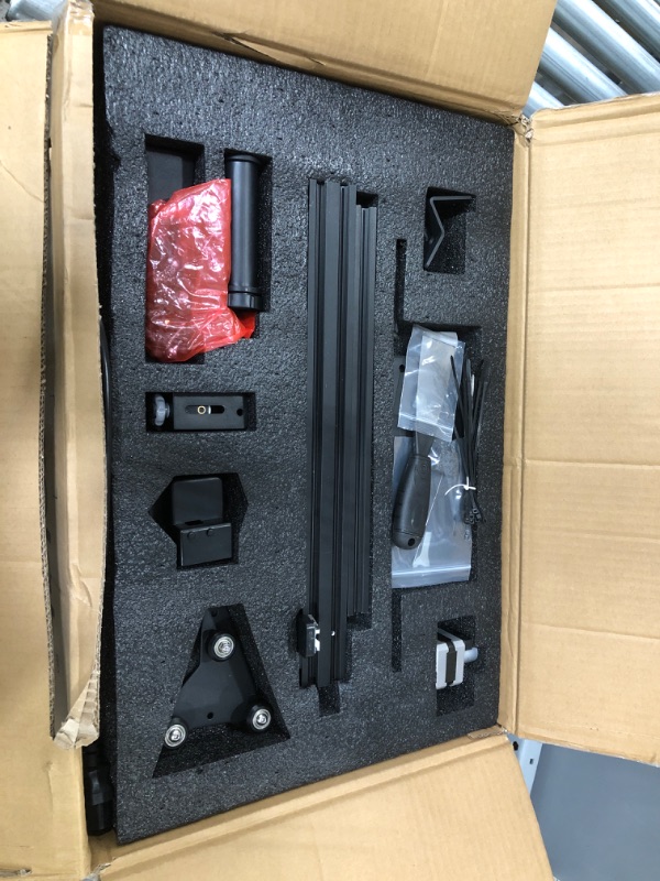 Photo 2 of Voxelab Aquila S2 3D Printer with PEI Magnet Build Surface Plate, Nozzle Temp. ? 300? High Temperature Print & Dual Cooling Fans Extruder & Resume Printing, Build Volume 8.66x8.66x9.44inch
