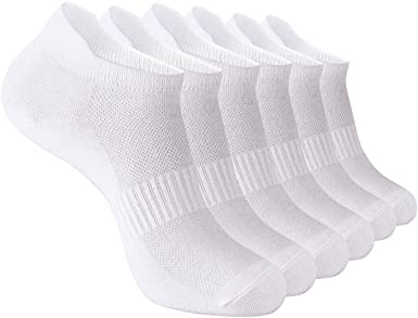 Photo 1 of Women Running Athletic Ankle Socks,6 Pairs Sports Breathable No Show Socks Soft Low Cut Socks for US Size 6-10 (4 packs of 6)
