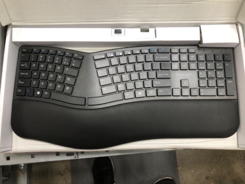 Photo 2 of Kensington Pro Fit Ergonomic Wireless Keyboard - Black (K75401US)
