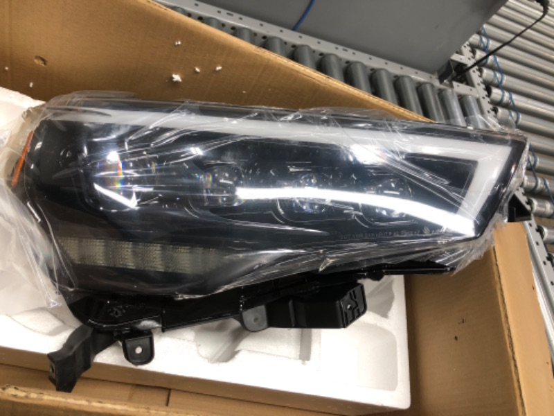 Photo 2 of (Incomplete - Right Side Only) AlphaRex USA 880723 Projector Headlamps Fits Toyota 4Runner
