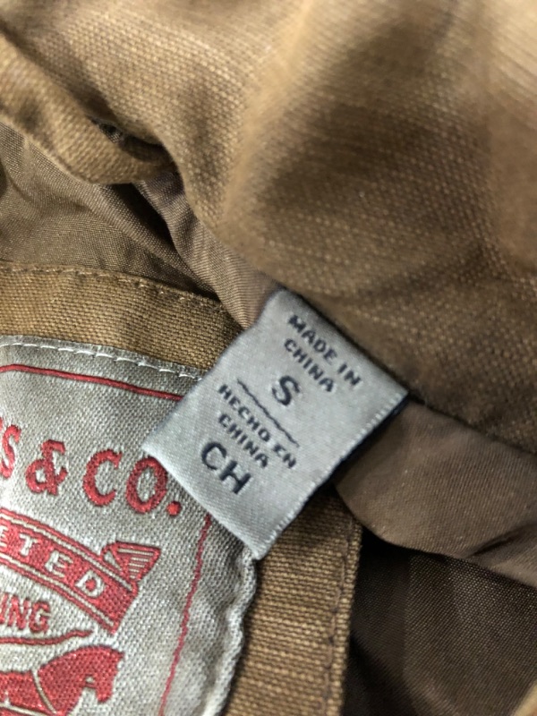 Photo 3 of Levi's Men's Big & Tall Washed Cotton Military Jacket
