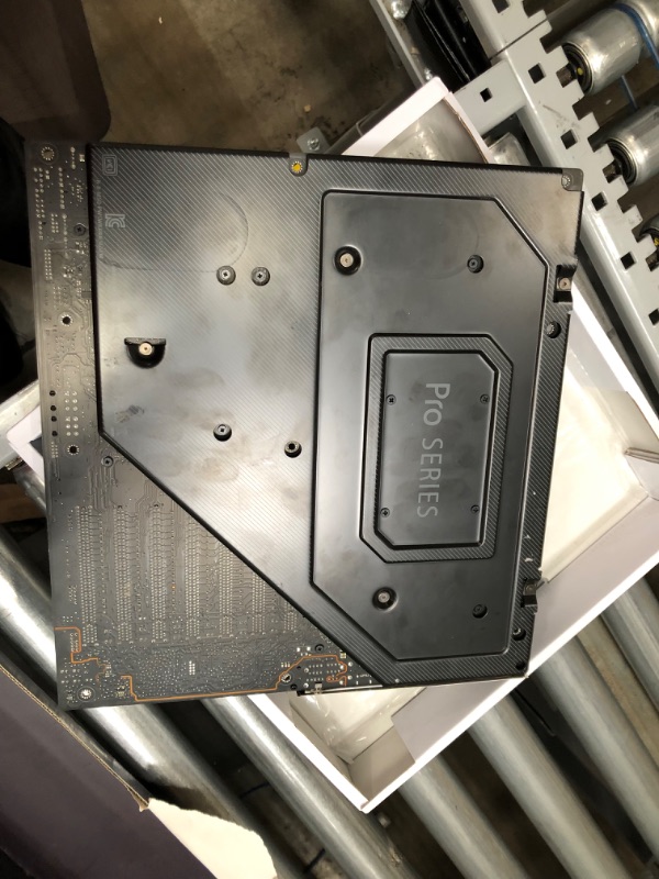 Photo 1 of ASUS Pro WS WRX80E-SAGE SE WIFI AMD Threadripper Pro EATX workstation motherboard (PCIe 4.0, ASMB9-iKVM, 2x10Gb LAN, 7xPCIe 4.0 X16 slots, 3xM.2,2xU.2 ports, 11 USB 3.2 Gen 2 ports,8-channel DDR4 ECC)
