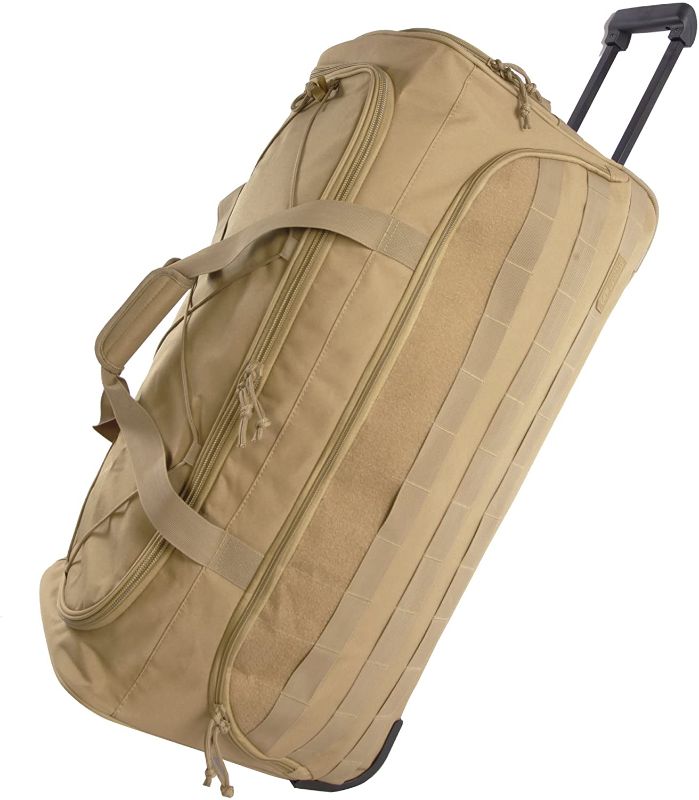 Photo 1 of Highland Tactical Squad Rolling Duffel, Desert, One Size
