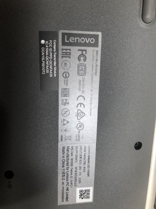 Photo 4 of Lenovo - 320-15ABR 15.6" Laptop - AMD A12-Series - 8GB Memory - AMD Radeon R7 - 1TB Hard Drive - Platinum Gray
