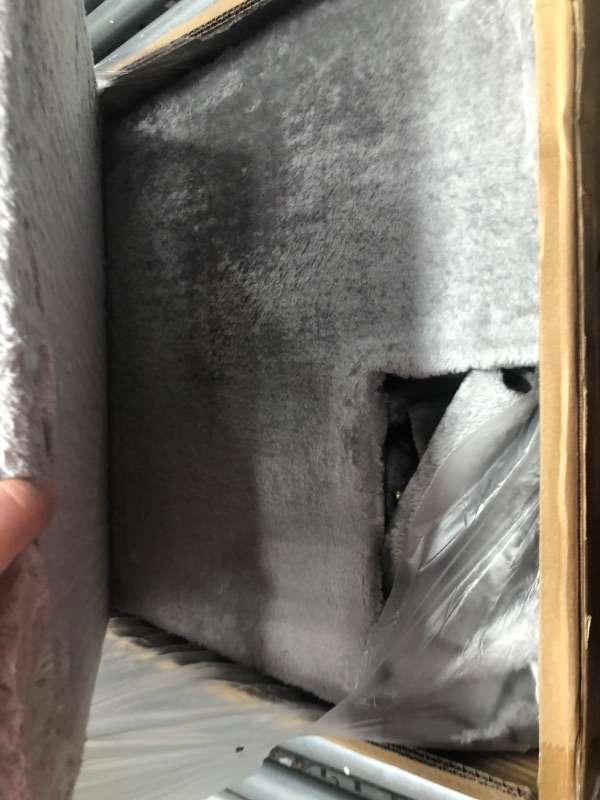 Photo 2 of rabbitgoo Cat Tree Cat Tower 61" for Indoor Cats, Multi-Level Cat Condo with Hammock & Scratching Posts for Kittens, Tall Cat Climbing Stand with Plush Perch & Toys for Play Rest
