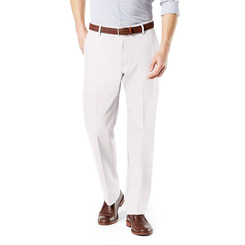 Photo 1 of Men's Classic Fit Signature Khaki Lux Cotton Stretch Pants - 44 x 32