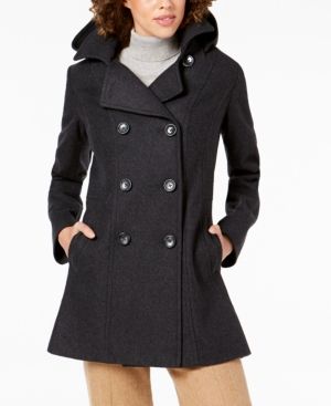 Photo 1 of Women's 3/4 Hooded Peacoat Outerwear - medium 