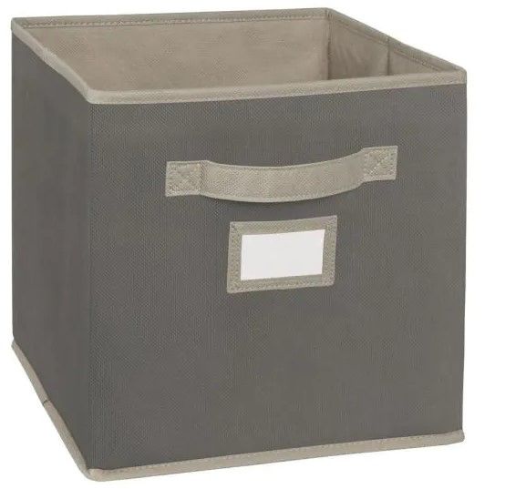 Photo 1 of  Fabric Cube Storage Bin- VARIOUS SIZES- 3 