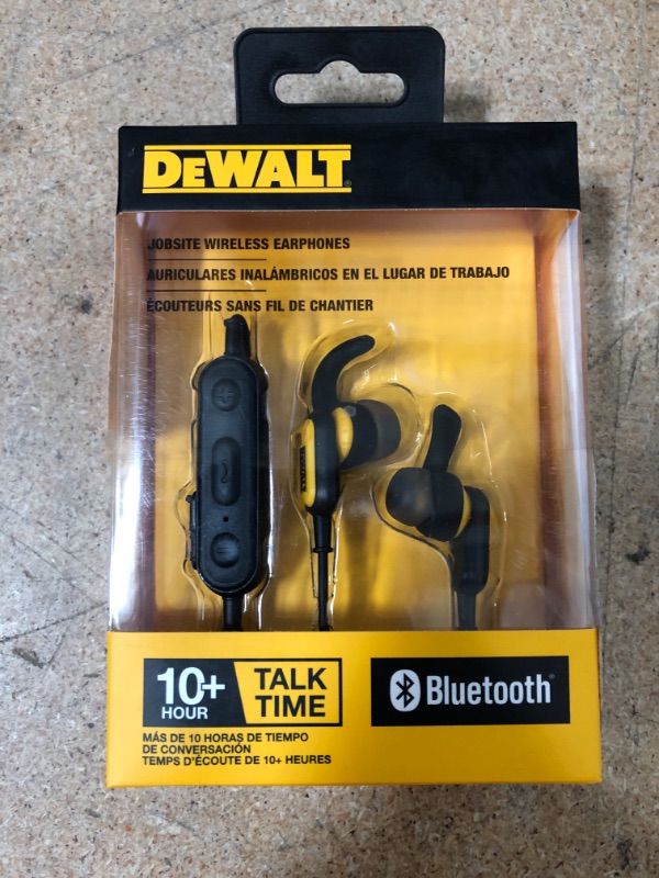 Photo 2 of DW Jobsite Wireless Earphones
