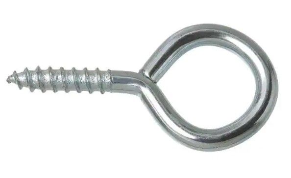 Photo 1 of 1/4 in. x 2-1/2 in. Stainless Steel Screw Eye (2-Pack)
SET OF 9