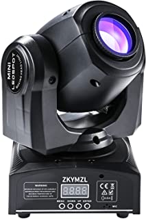 Photo 1 of (CRACKED SIDE)
ZKYMZL Moving Head Light 30W DJ Lighting Stage Lights with 15 Colors by Sound Activated and DMX 512 Control Spot Light for Wedding Disco Party Nightclub Church.
