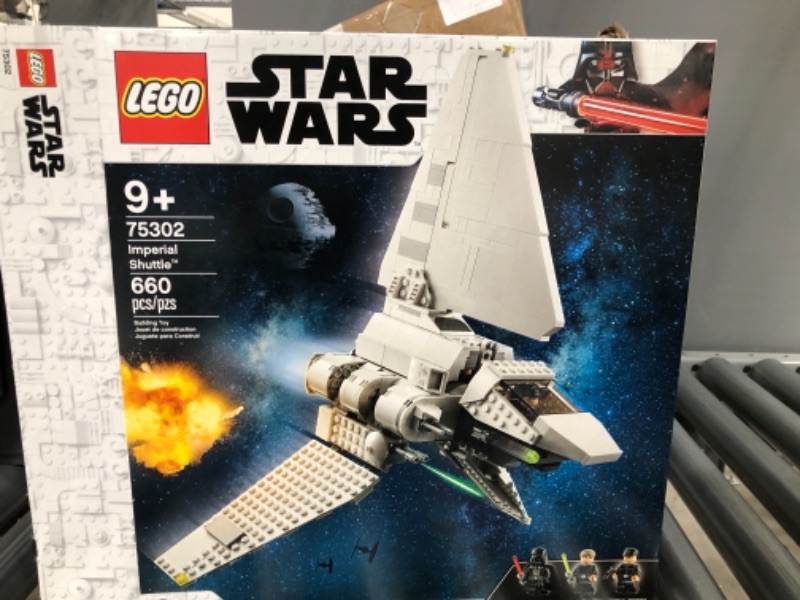 Photo 2 of LEGO Star Wars Imperial Shuttle 75302 Building Kit; Awesome Building Toy for Kids Featuring Luke Skywalker and Darth Vader; Great Gift Idea for Star W
