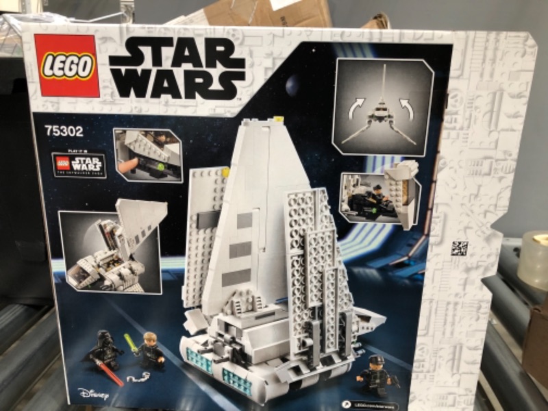 Photo 3 of LEGO Star Wars Imperial Shuttle 75302 Building Kit; Awesome Building Toy for Kids Featuring Luke Skywalker and Darth Vader; Great Gift Idea for Star W
