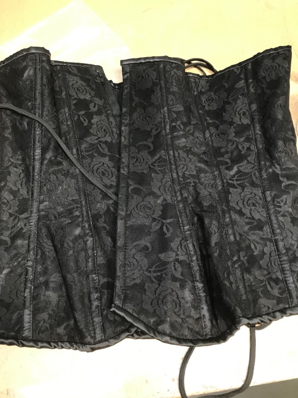 Photo 2 of Daisy corsets womens Lavish Black Lace Front Zipper Corset
size 3xl