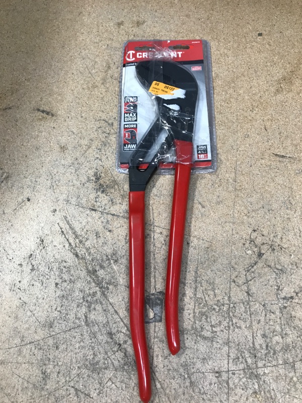Photo 1 of 16" Tongue & Groove Plier, Straight Jaw, Black Oxide