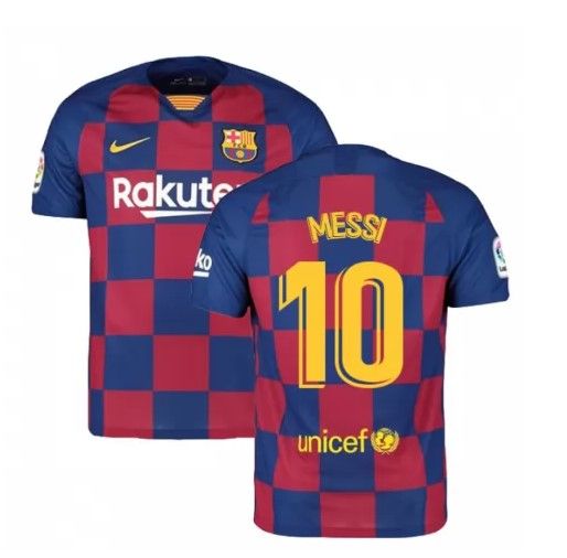 Photo 1 of 2019-2020 Barcelona Home Nike Football Shirt (MESSI 10), Size: Median 