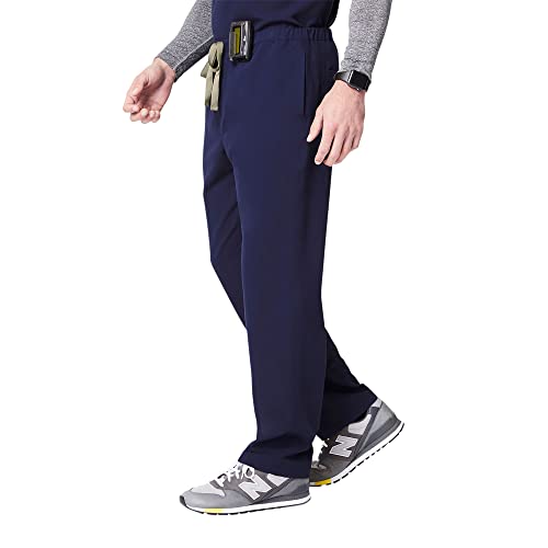 Photo 1 of FIGS Pisco Basic Scrub Pants for Men – Navy Blue, Size: XL Tall