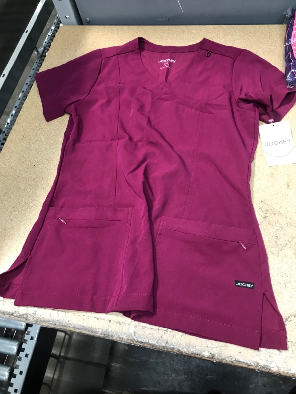 Photo 1 of Jockey Women's Mock Wrap Scrub Top, Style 2306 SMALL 
